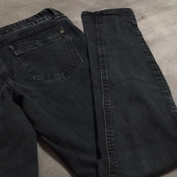Faded Black Denim Jeans 8R - Picture 8 of 15